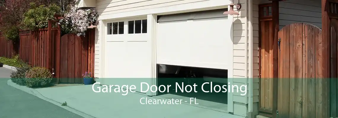 Garage Door Not Closing Clearwater - FL