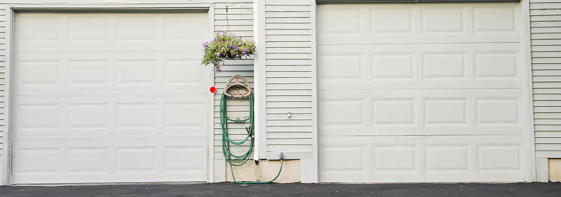 Sectional Garage Door Dropped Down Repair in Clearwater, Florida